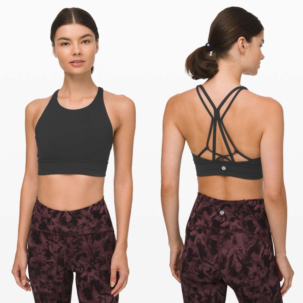 Lululemon Ride and Reflect Sports Bra black